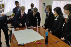 Киса-рисунок